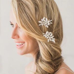 Brides And Hairpins Silver Plated Efi Comb Set Wedding Accessory New